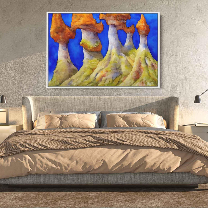 Watercolor Hoodoo formations #136 - Kanvah