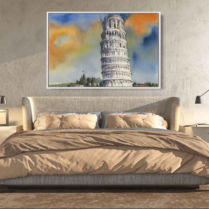 Watercolor Leaning Tower of Pisa #118 - Kanvah