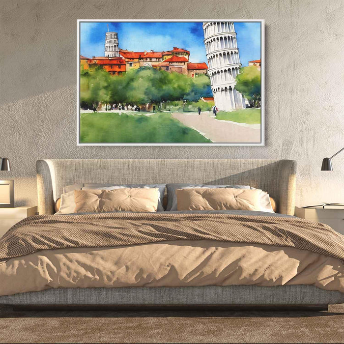 Watercolor Leaning Tower of Pisa #124 - Kanvah