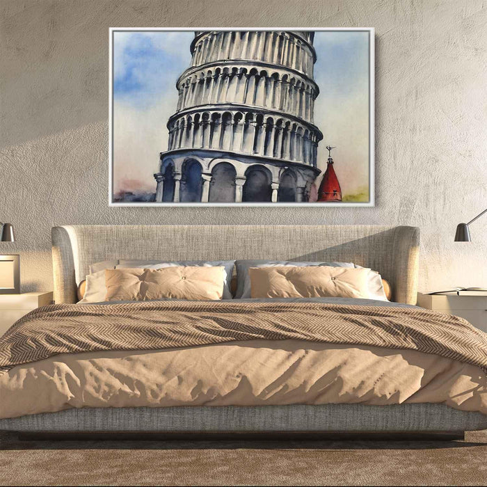 Watercolor Leaning Tower of Pisa #127 - Kanvah