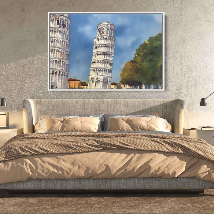 Watercolor Leaning Tower of Pisa #134 - Kanvah