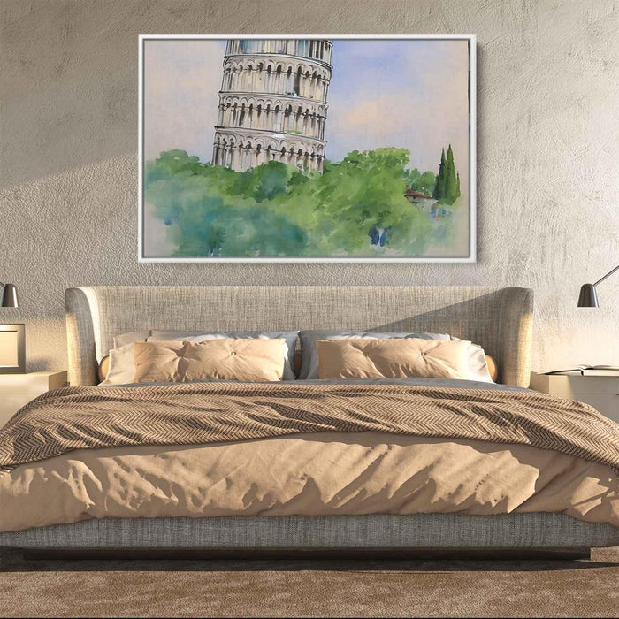 Watercolor Leaning Tower of Pisa #135 - Kanvah