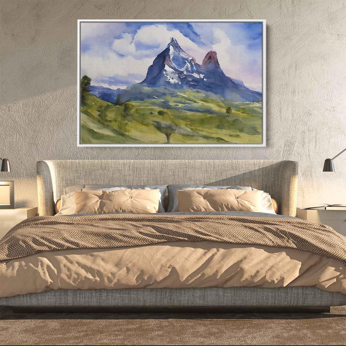 Watercolor Matterhorn #103 - Kanvah