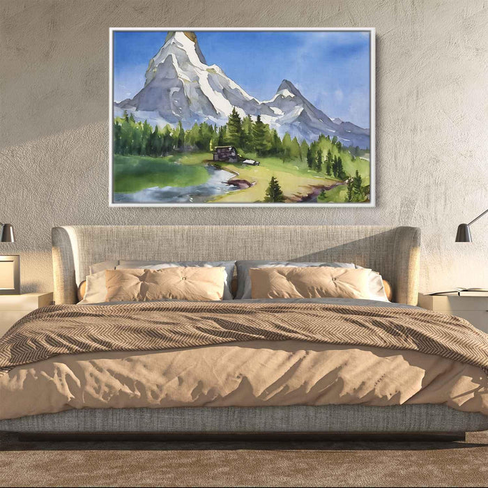 Watercolor Matterhorn #114 - Kanvah