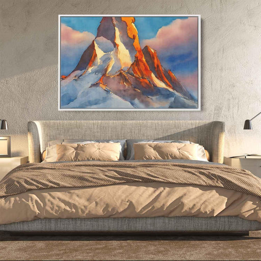 Watercolor Matterhorn #126 - Kanvah
