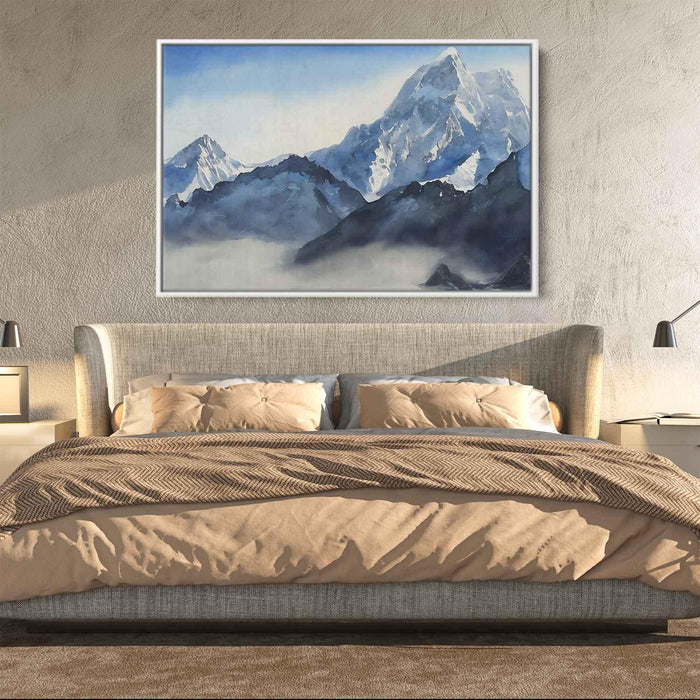 Watercolor Mount Everest #126 - Kanvah