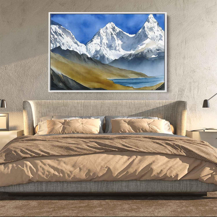 Watercolor Mount Everest #128 - Kanvah