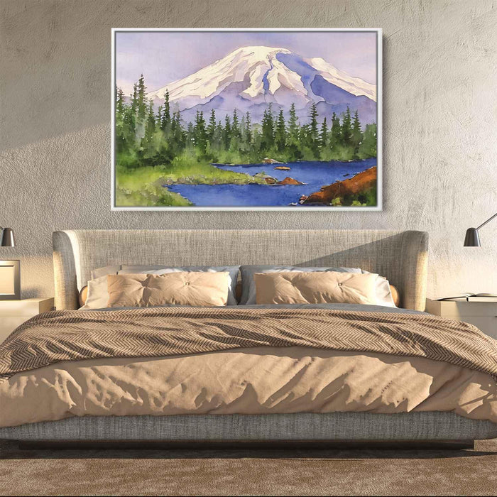 Watercolor Mount Rainier #134 - Kanvah
