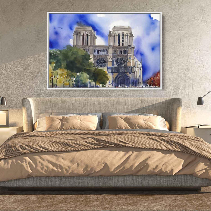 Watercolor Notre Dame Cathedral #111 - Kanvah