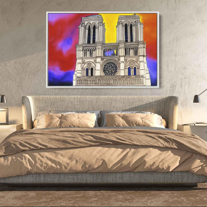 Watercolor Notre Dame Cathedral #124 - Kanvah