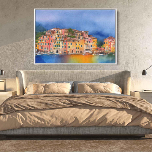 Watercolor Portofino #114 - Kanvah