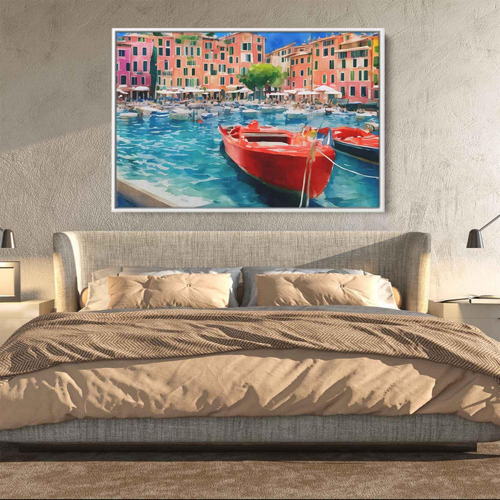 Watercolor Portofino #126 - Kanvah