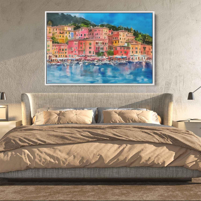 Watercolor Portofino #128 - Kanvah