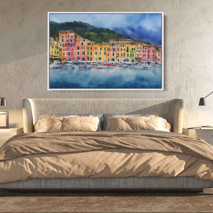 Watercolor Portofino #134 - Kanvah