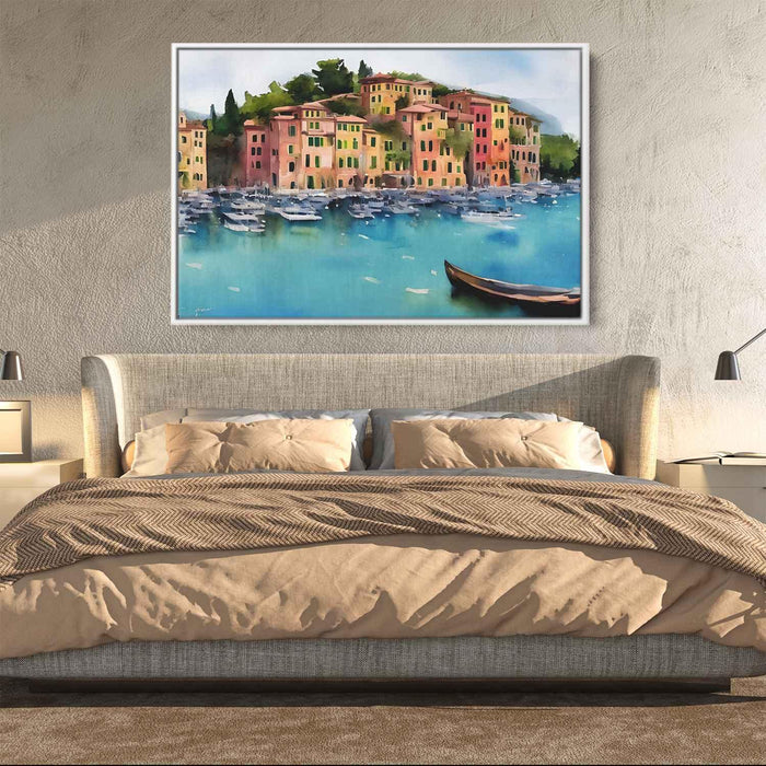 Watercolor Portofino #135 - Kanvah