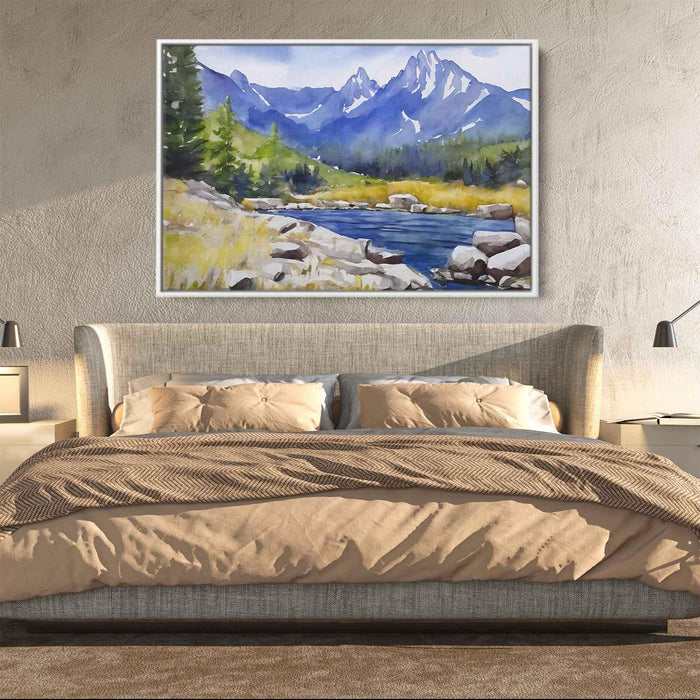 Watercolor Rocky Mountains #114 - Kanvah