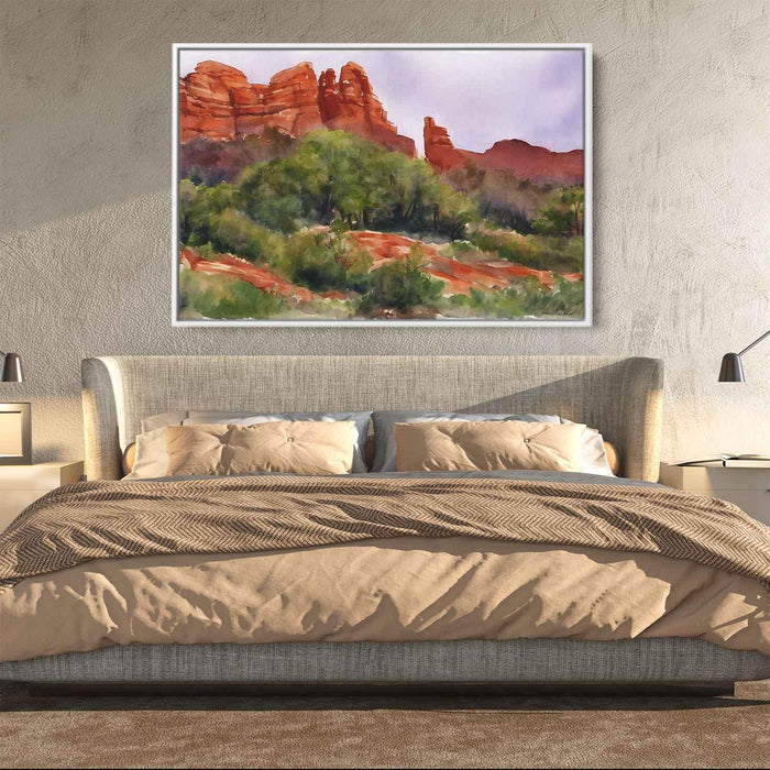 Watercolor Sedona Red Rocks #114 - Kanvah