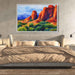 Watercolor Sedona Red Rocks #124 - Kanvah