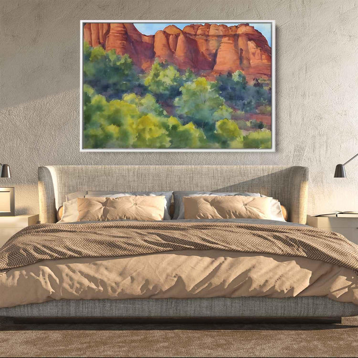 Watercolor Sedona Red Rocks #134 - Kanvah