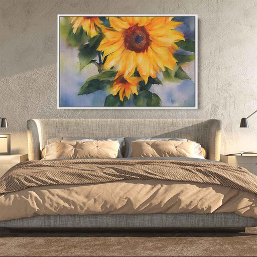 Watercolor Sunflower #103 - Kanvah