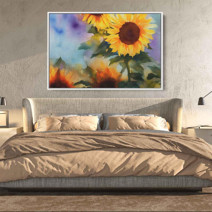 Watercolor Sunflower #114 - Kanvah