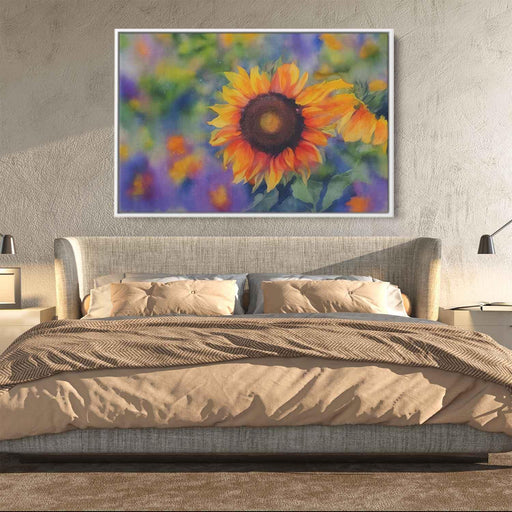 Watercolor Sunflower #133 - Kanvah