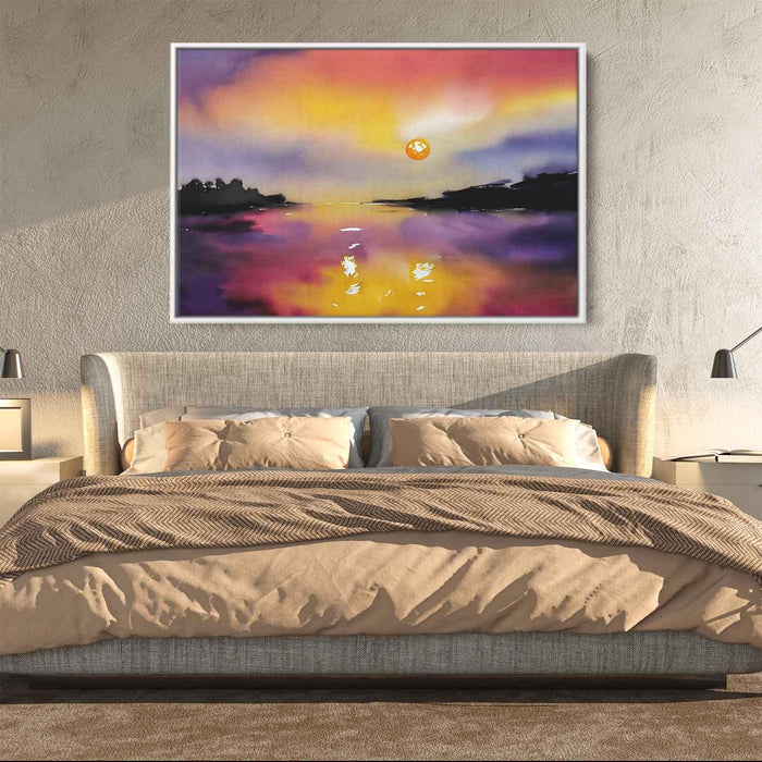 Watercolor Sunset #134 - Kanvah