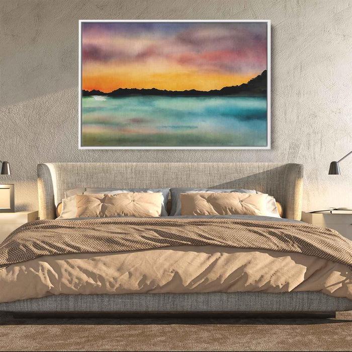Watercolor Sunset #135 - Kanvah