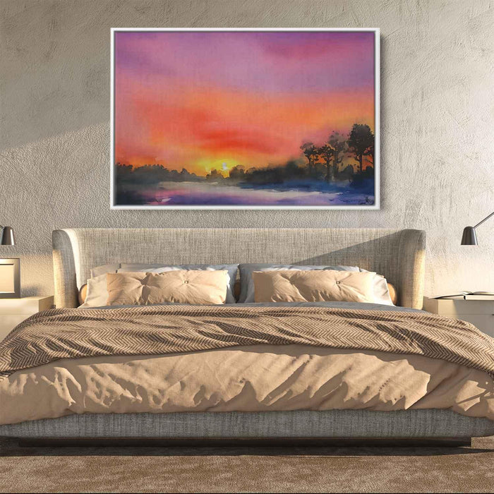 Watercolor Sunset #140 - Kanvah