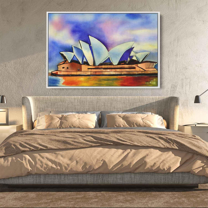 Watercolor Sydney Opera House #103 - Kanvah