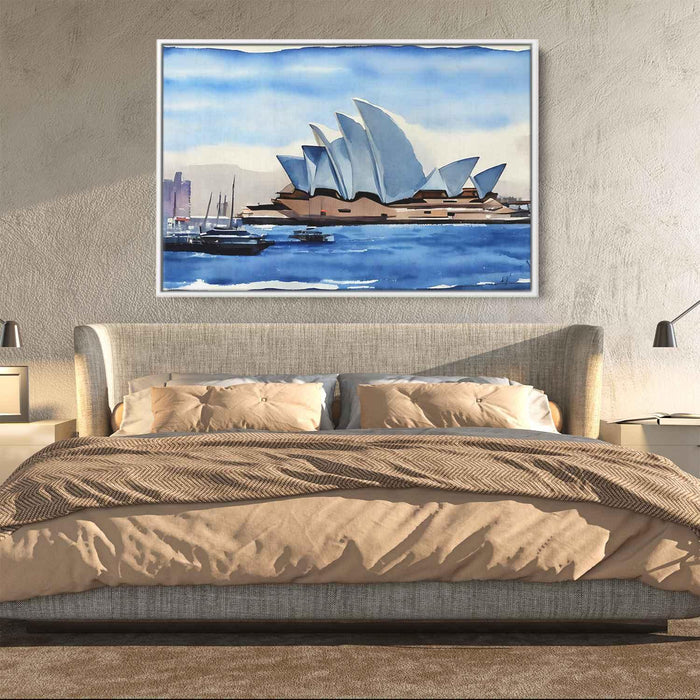 Watercolor Sydney Opera House #114 - Kanvah