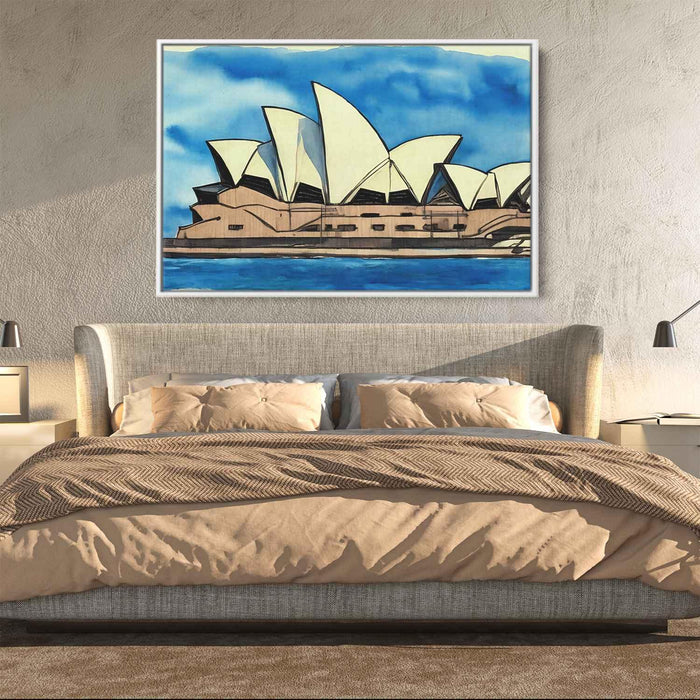 Watercolor Sydney Opera House #127 - Kanvah