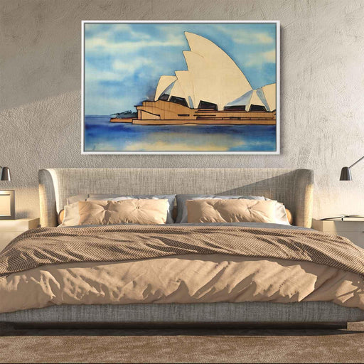 Watercolor Sydney Opera House #133 - Kanvah