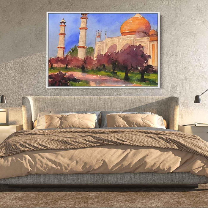 Watercolor Taj Mahal #103 - Kanvah