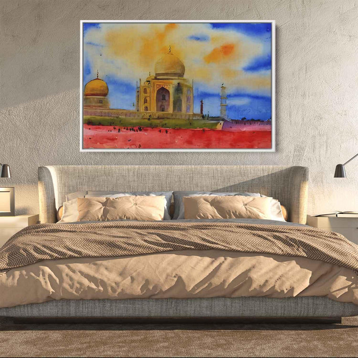 Watercolor Taj Mahal #107 - Kanvah