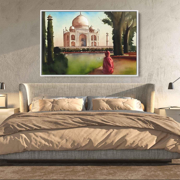 Watercolor Taj Mahal #128 - Kanvah