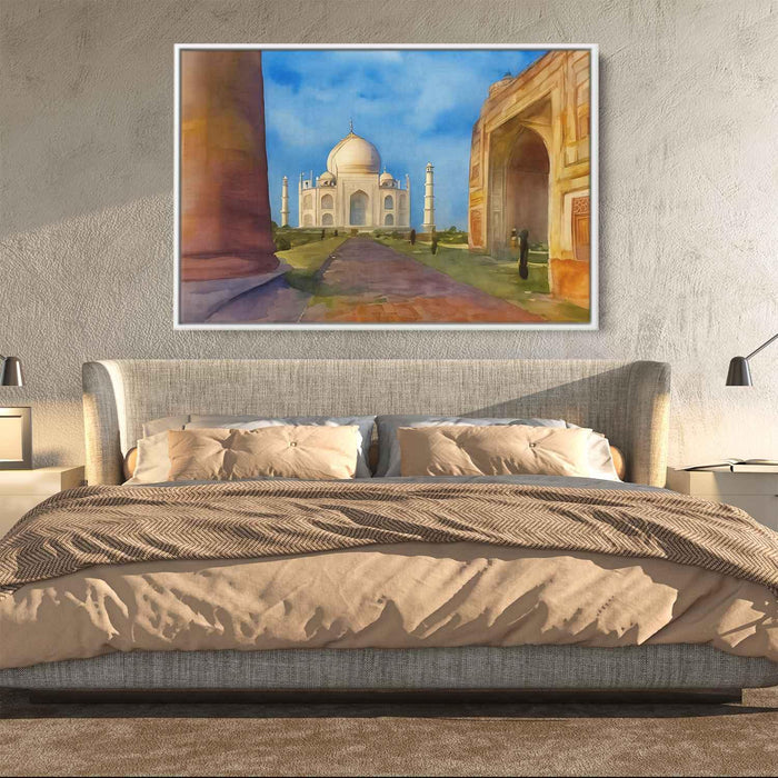 Watercolor Taj Mahal #134 - Kanvah