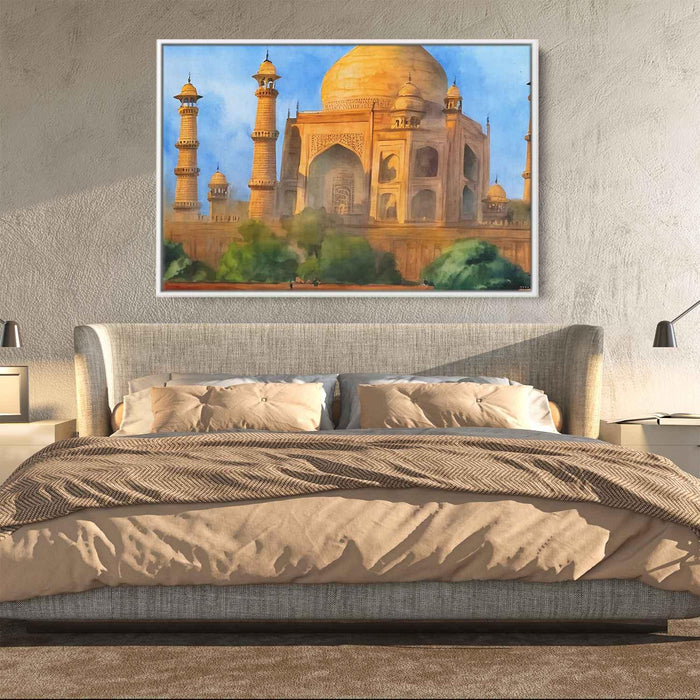 Watercolor Taj Mahal #135 - Kanvah