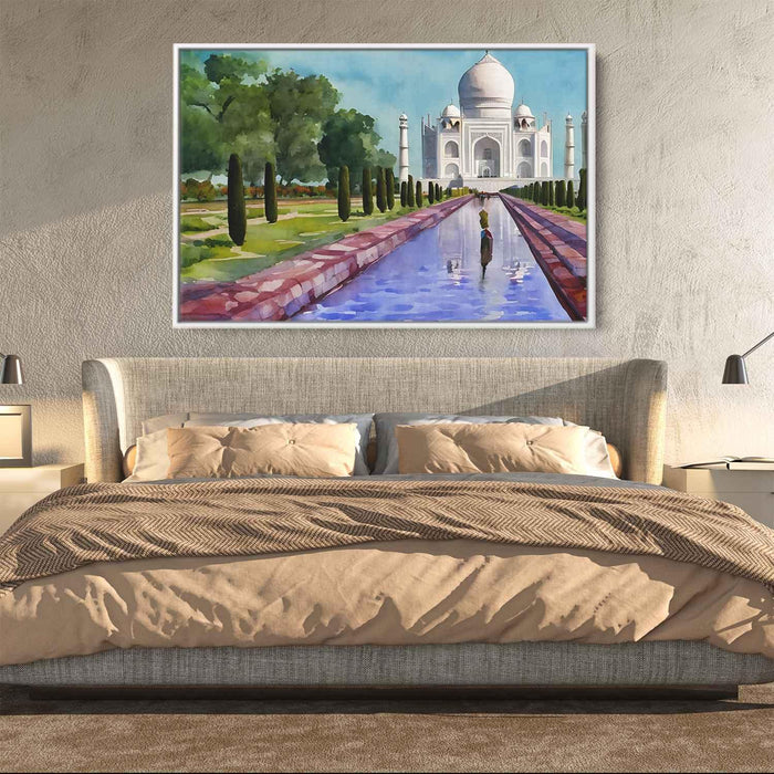 Watercolor Taj Mahal #136 - Kanvah