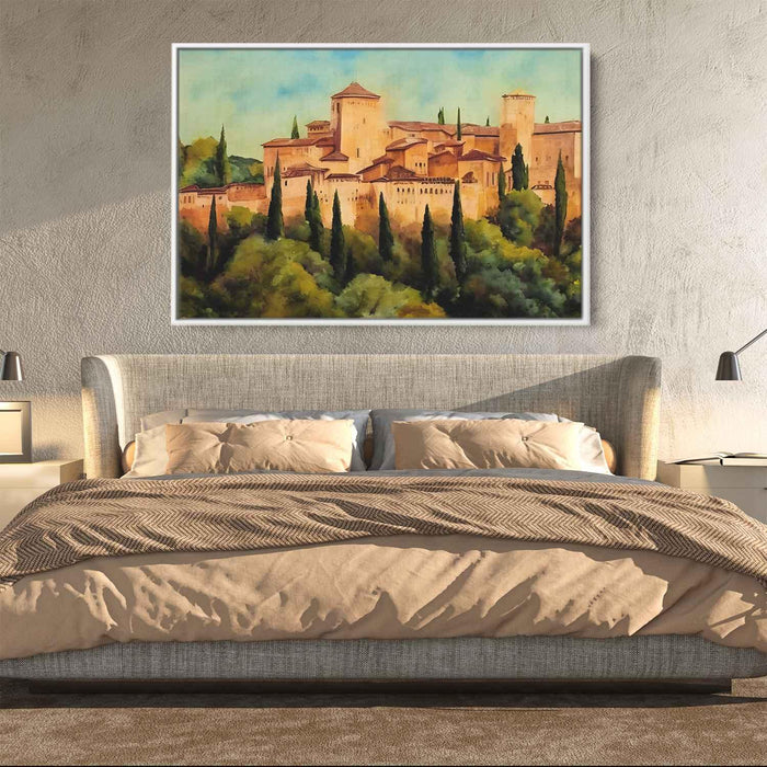 Watercolor Alhambra #127 - Kanvah