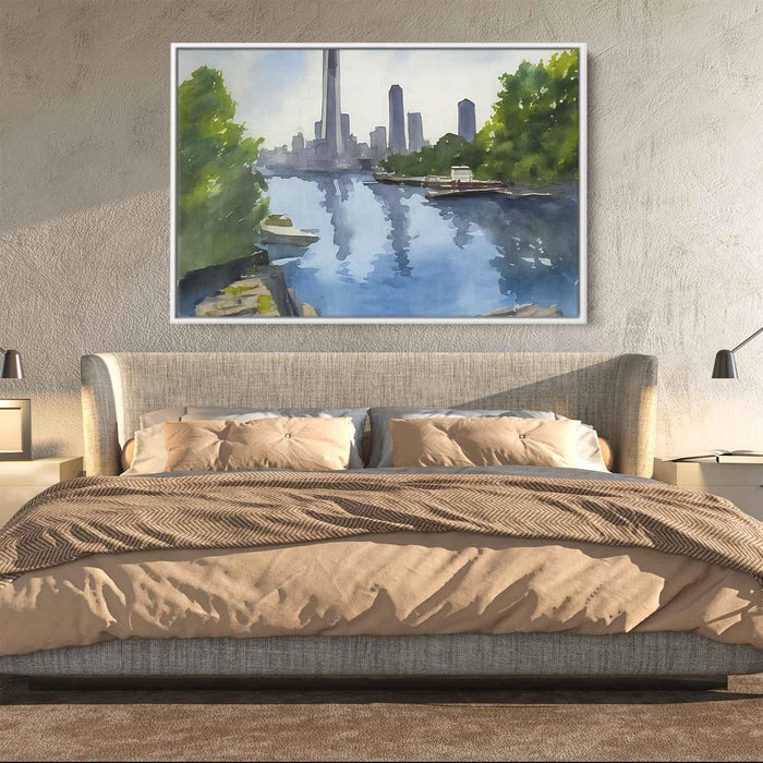 Watercolor CN Tower #128 - Kanvah