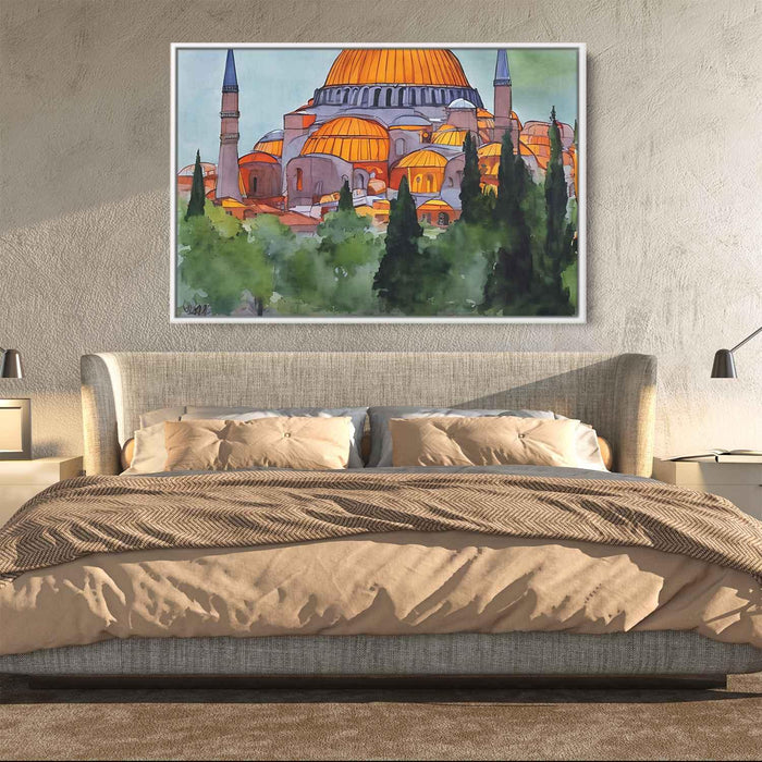 Watercolor Hagia Sophia #111 - Kanvah