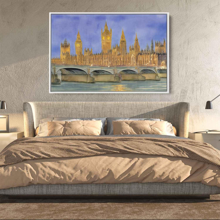 Watercolor Palace of Westminster #124 - Kanvah