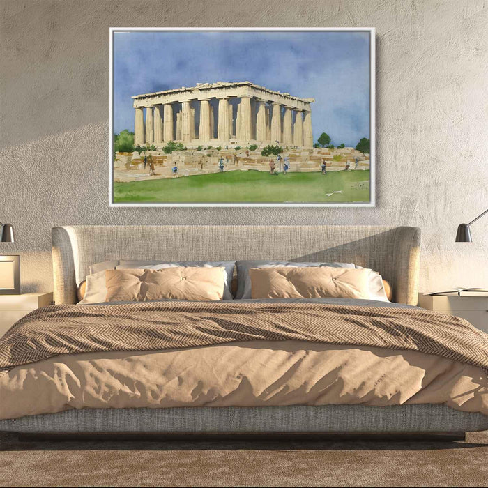 Watercolor Parthenon #111 - Kanvah