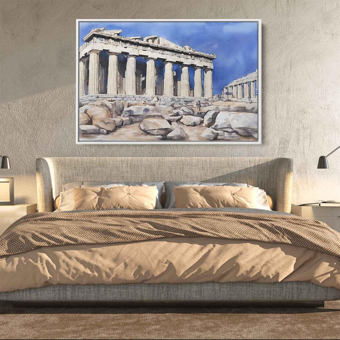 Watercolor Parthenon #117 - Kanvah