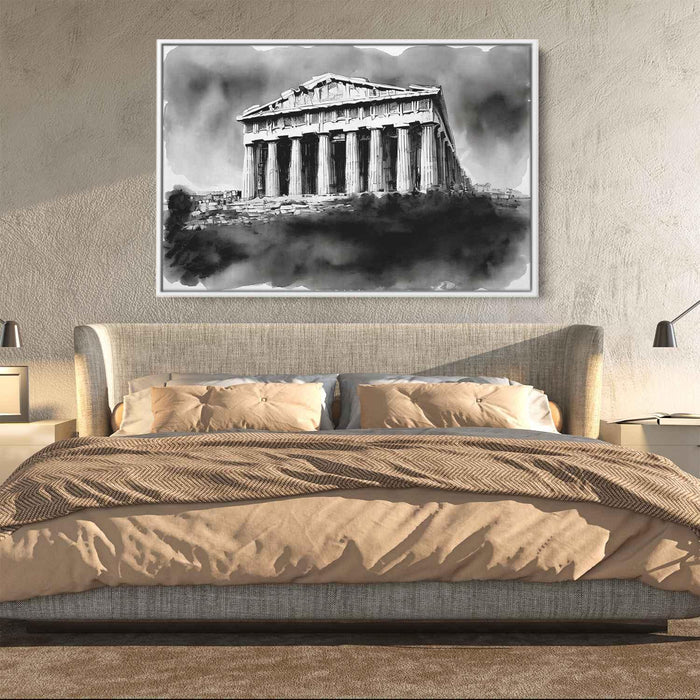 Watercolor Parthenon #128 - Kanvah