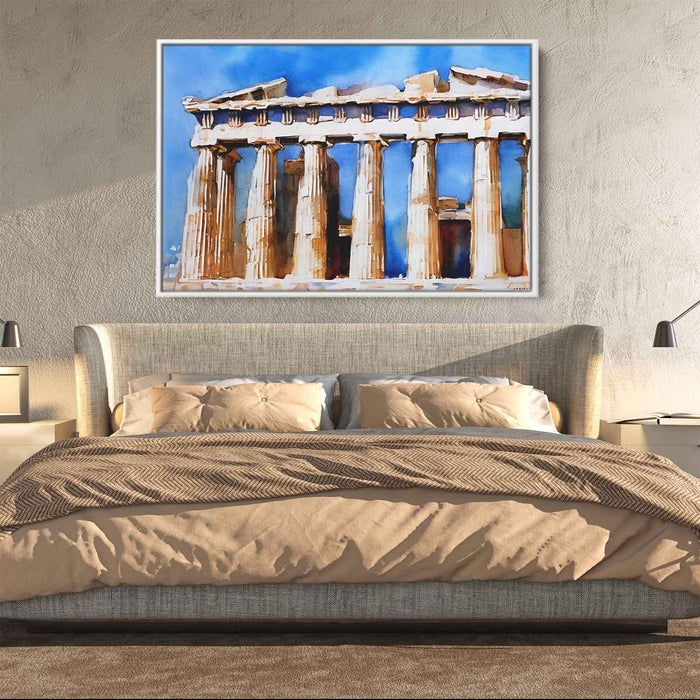 Watercolor Parthenon #133 - Kanvah