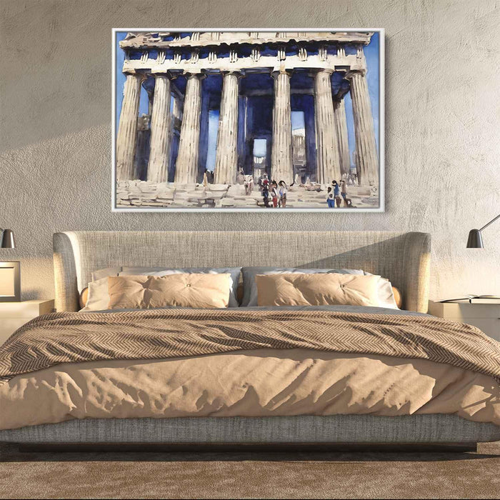 Watercolor Parthenon #134 - Kanvah