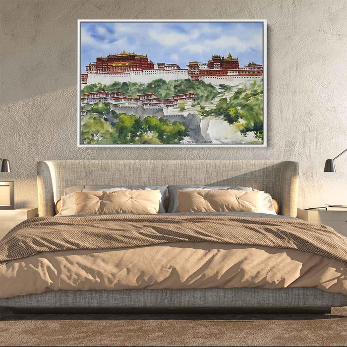 Watercolor Potala Palace #111 - Kanvah