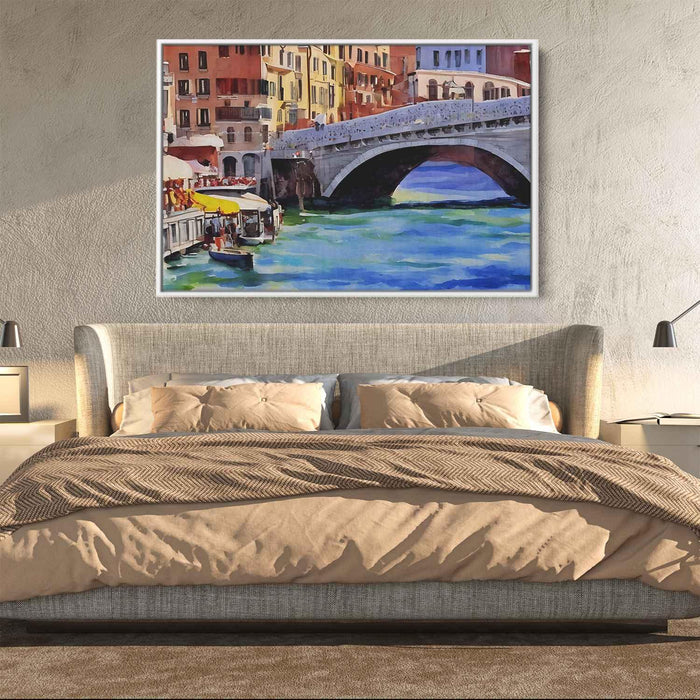 Watercolor Rialto Bridge #114 - Kanvah